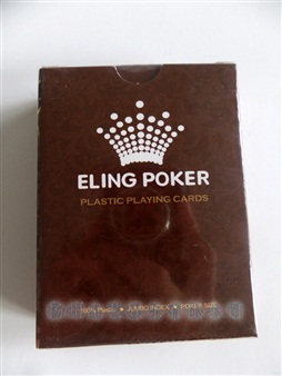 Eling Poker 塑料牌 宽牌扑克 俱乐部扑克